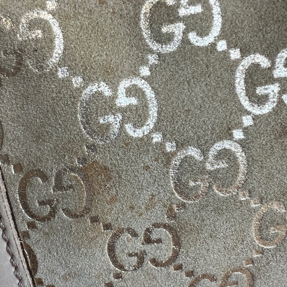 Authentic Gucci GG Charmy Suede Boston Shoulder bag - Picture 11 of 12